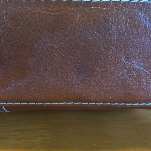 Patricia Nash Brown Leather Shoulder Bag Tote Purse Excellent condition Roomy - Picture 6 of 14